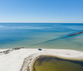 阿拉巴马角橙色海滩